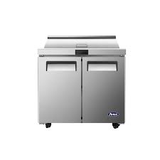 Mesón Saladette 2 Puertas Acero 246L MSF3610-MSALD36" Atosa